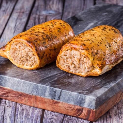 Pork & Red Onion Caramelised Sausage Roll 1x20 