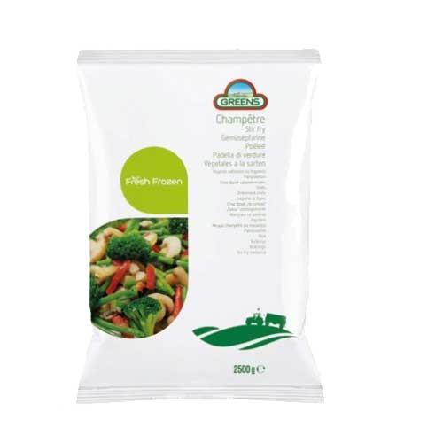 Greens Stirfry Forestiere 4x2.5 kg