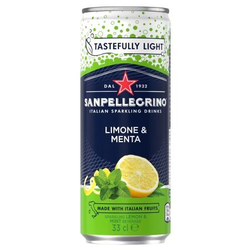 San Pellegrino Lemon & Mint 4x6x330ml