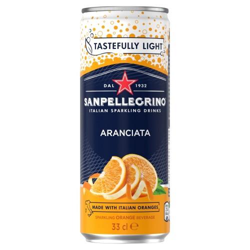 San Pellegrino Orange Can 4x6x330ml