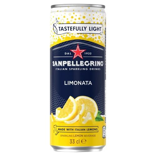 San Pellegrino Lemon Cans 4x6x330ml