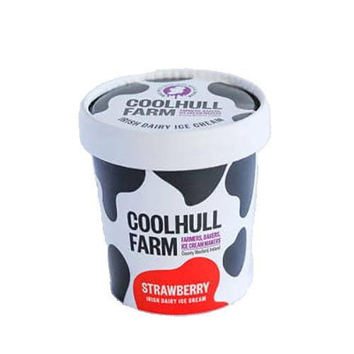 CoolHull Farm Paganini Strawberry Ice Cream 30x125ml 