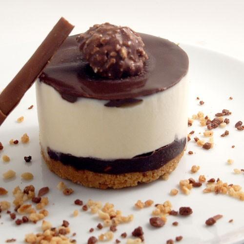 Individual White Cocolate Ferrero Cheesecake 1x12ptn