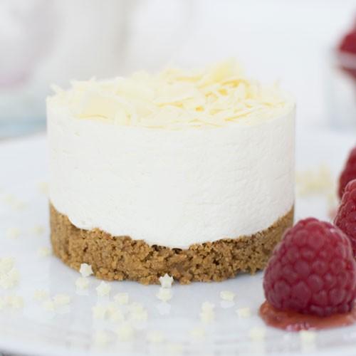 Paganini Individual White Chocolate Cheesecake 1x12ptn