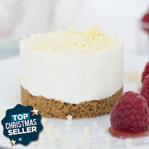 Paganini Individual White Chocolate Cheesecake 1x12ptn