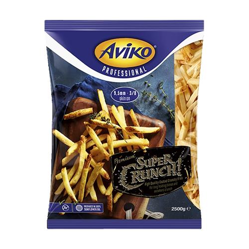 Aviko Super Crunch 9.5mm Skin On 4x2.27kg