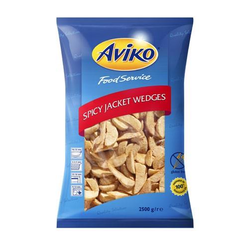 Aviko Spicy Jacket Wedges 4x2.5kg