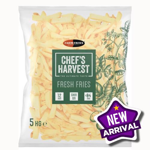 Farm Frites Chefs Harvest Chips 12mm 2x5kg (Skin On)