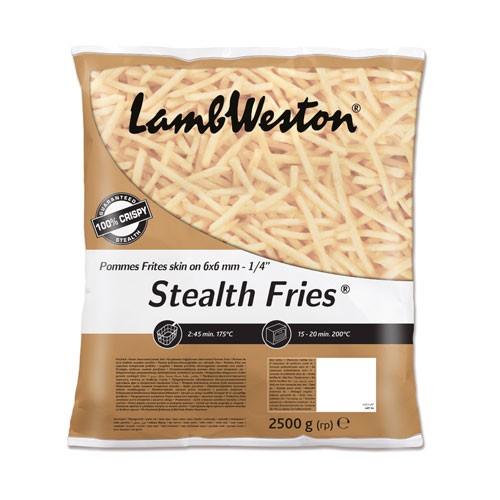 Lamb Weston Stealth Fries Skin On 6/6 4x2.50kg