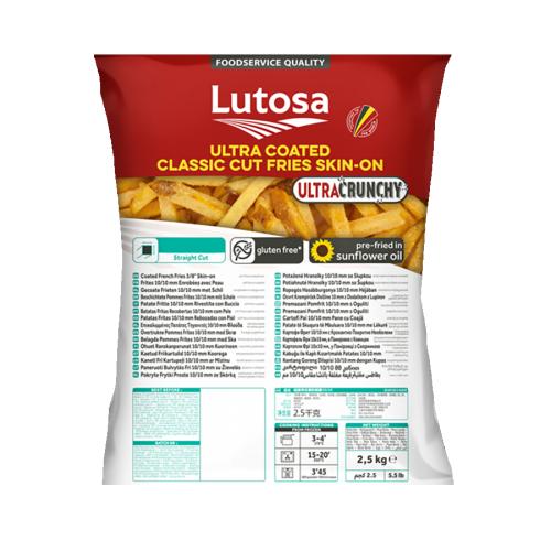 Lutosa Ultra Crunchy Straightcut 14mm 4x2.5kg