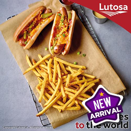 Lutosa Shoestring Fries Skin On 7mm 4x2.25kg