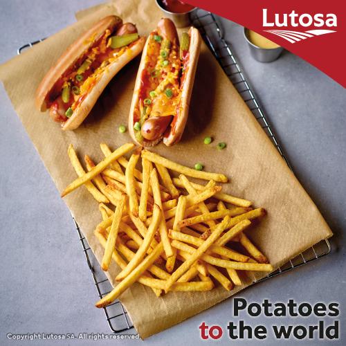 Lutosa Shoestring Fries Skin On 7mm 4x2.25kg