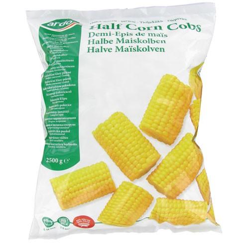 Ardo Half Corn Cobs 2X2.5KG