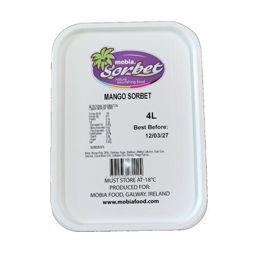 Mobia Mango Sorbet Easy Scoop 4x4ltr