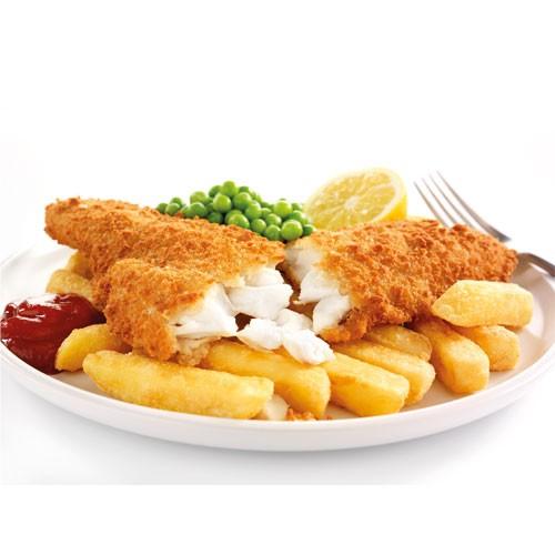 BREADED COD 1X18(6-7OZ)(170-200GM) - Lynas Foodservice