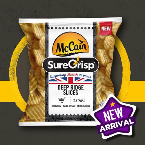 McCain Surecrisp Deep Ridge Slices 4x2.27kg