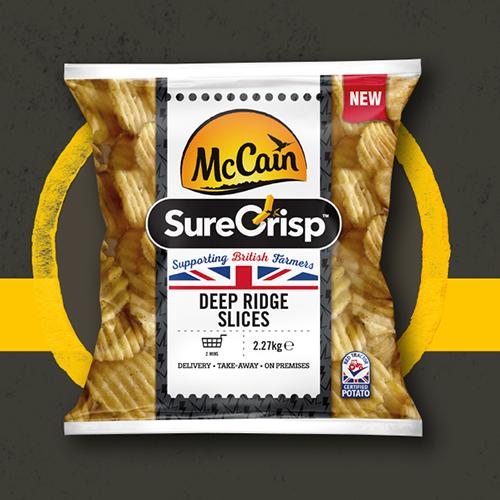 McCain Surecrisp Deep Ridge Slices 4x2.27kg