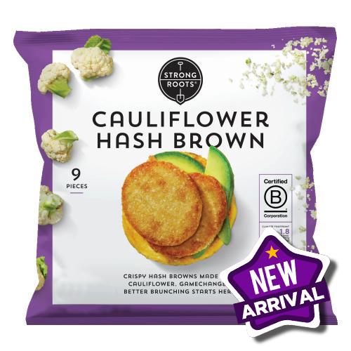 Strong Roots Cauliflower Hash Browns 3x1kg