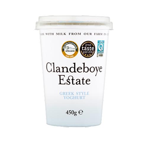 Clandeboye Greek Style Yoghurt 6x450g (Plain)