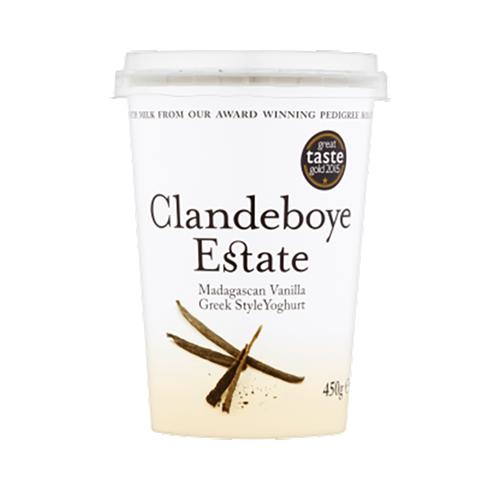Clandeboye Greek Style Yoghurt 6x450g (Vanilla)