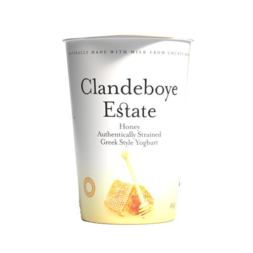 Clandeboye Greek Style Yoghurt 6x450g (Honey)