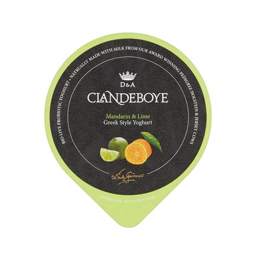Clandeboye Mandarin & Lime Yoghurt 6x150g