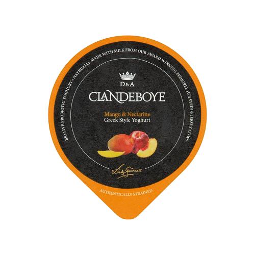 Clandeboye Mango & Nectarine Yoghurt 6x150g