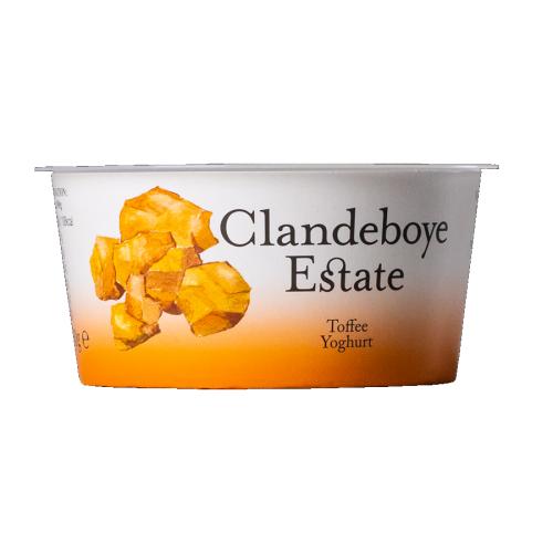 Clandeboye Toffee Yoghurt 6x150g