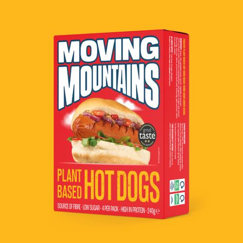 Moving Mountains Hotdog 20x155g (Vegan) - Northern Ireland & Scotland