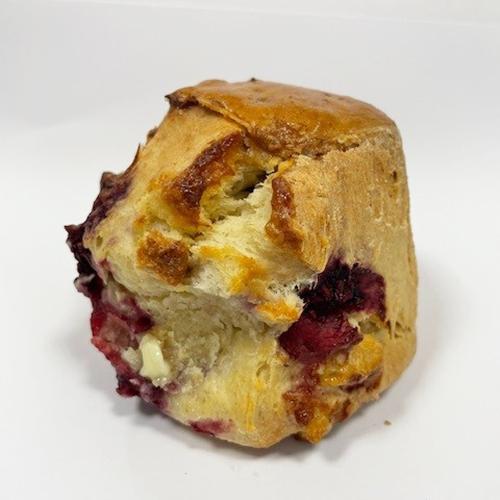  O'Keeffes Bakery Raspberry White Chocolate Scone 100x120g (Unbaked)