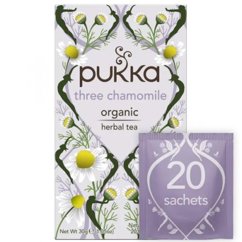 Pukka Three Chamomile Tea 4X20BAGS