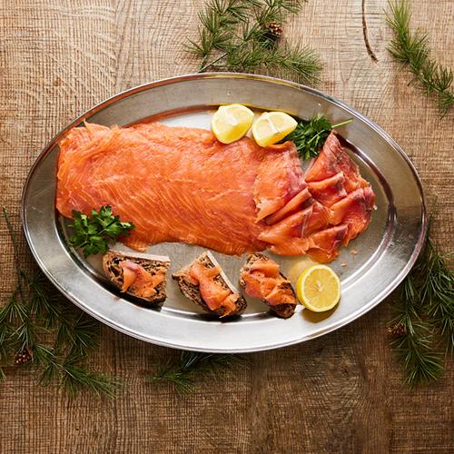 Smoked Salmon Sides Froz 10X1KG