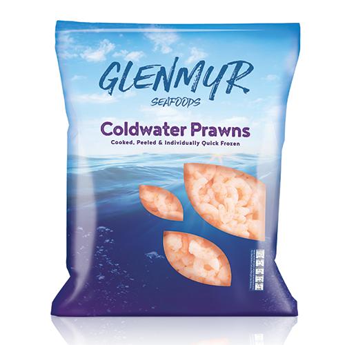 Cooked and Peeled Coldwater Prawns 5x2kg