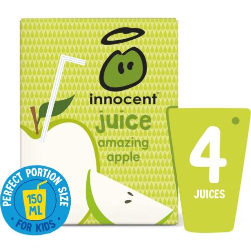 Innocent Kids Apple Juice 4x4x150ml