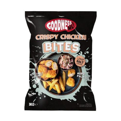 Goodness Me Crispy Chicken Bites 10x1kg