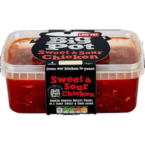 Big Pot Co Sweet & Sour Chicken 3x1kg