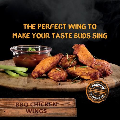 Bbq Chicken Wings 5X1KG