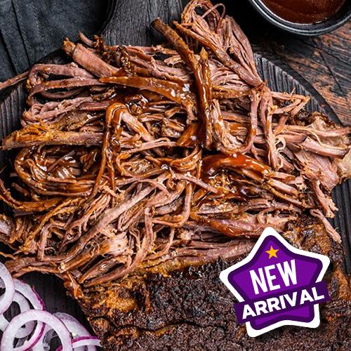 Mckeown's Frozen Cooked BBQ Pulled Beef 2x2.5kg