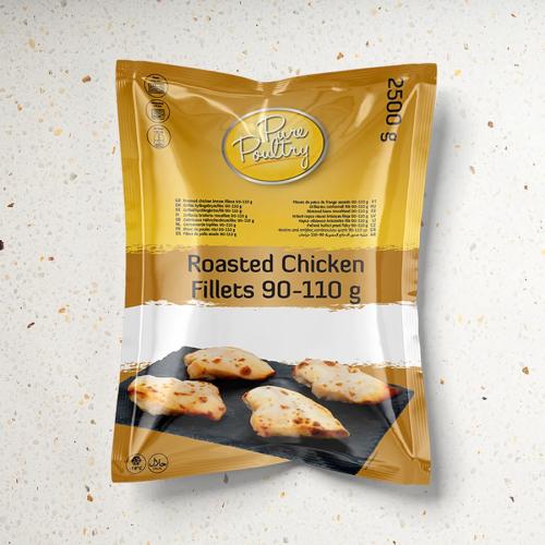 Pure Poultry Roasted 90/110g Fillets 4x2.5kg