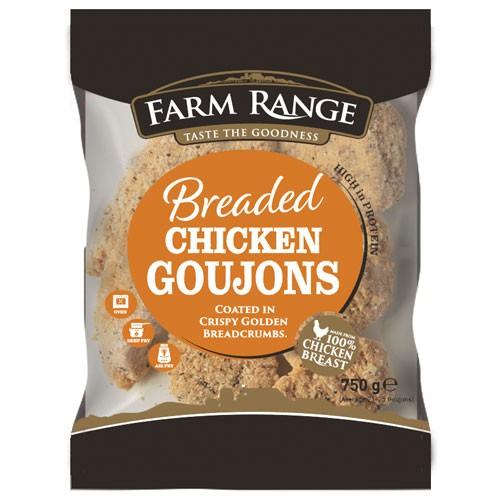 Fr Breaded Chicken Goujon 6X750GM