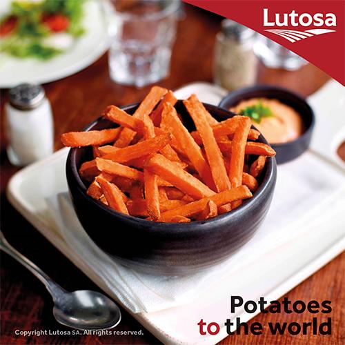 Lutosa Sweet Potato Fries 4X2.5KG