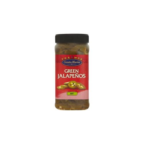 Mexican Sliced Green Jalapeno 12x500g