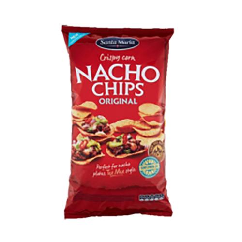 Santa Maria Round Nacho Chips 12x475g