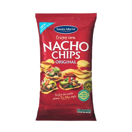 Santa Maria Nacho Chips 12x475g