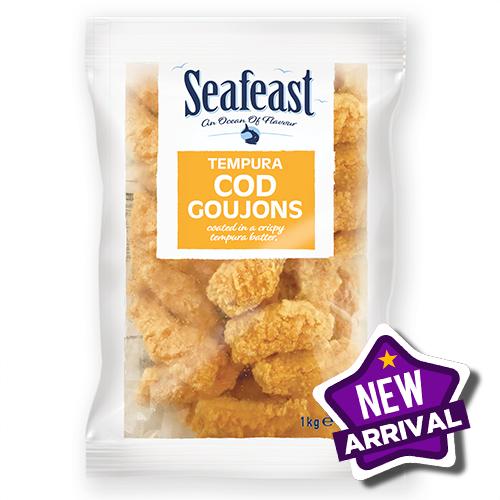 Seafeast Battered Cod Goujons 5x1kg