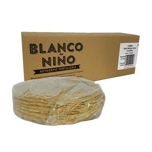 Blanco Nino 15cm Soft Corn Tortillas 6x24