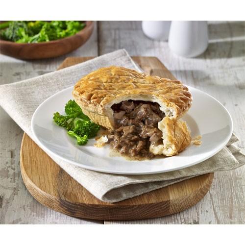 Steak Kidney Pie Baked & Wrapped 32x185g