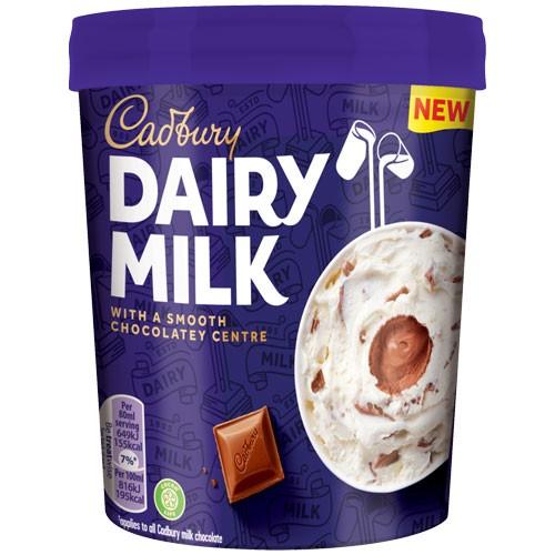 Dairy Milk Ice Cream Tub 8X480ML (CADBURY)