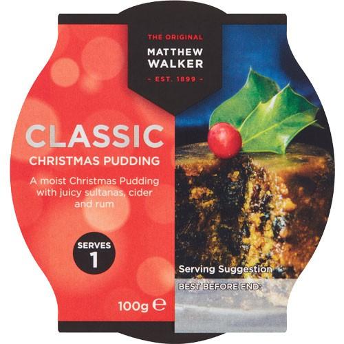 Matthew Walker Christmas Puddings 36x100g VG (Mini)