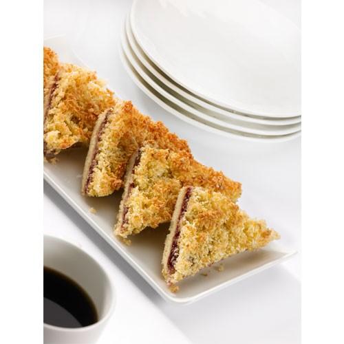 HMCC Raspberry Coconut Traybake 1x12